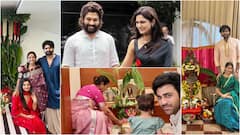 Ganesh Chaturthi 2024: పండగ అంటే ఇట్టా ఉండాలా... భార్య, పిల్లలతో వినాయక చవితి వేడుకల్లో టాలీవుడ్ స్టార్స్