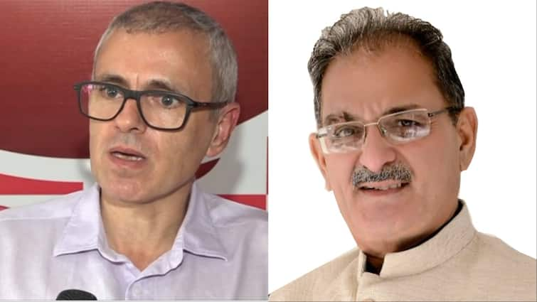 Omar Abdullah remarks on afzal guru BJP leader Kavinder Gupta target NC Jammu Kashmir अफजल गुरु पर उमर अब्दुल्ला के बयान से छिड़ा सियासी संग्राम, BJP नेता कविंदर गुप्ता बोले- 'आतंकवादियों से समर्थन...'