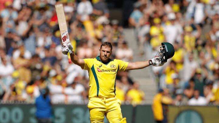 Aaron Finch: 2 centuries (Image Credit: @X/StarSportsIndia)