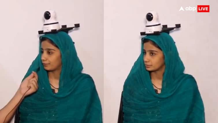 Life of girls in Pakistan becomes difficult forced to roam around with CCTV on their heads for safety video goes viral on social media Viral Video: पाकिस्तान में लड़कियों का जीना हुआ हराम, सेफ्टी के लिए सिर पर CCTV लगाकर घूमने को मजबूर, वीडियो ने मचाई खलबली