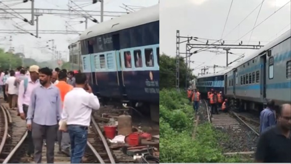 Jabalpur Train Derailed: अब एमपी के जबलपुर में बेपटरी हुई ट्रेन, दो डिब्बे ट्रैक से उतरे