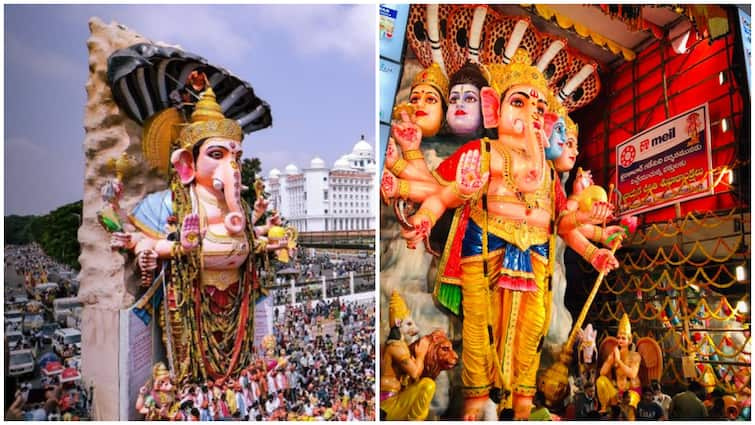 Khairatabad Ganesh idol starts with one foot and reached 70 feet and Kamal hasan cinema Shooting infront of Khairatabad Ganesh idol in 1980 Ganesh Chaturthi 2024: కమల్ హాసన్ సినిమాలో ఖైరతాబాద్ వినాయకుడు- ఒక్క అడుగుతో మొదలై గణేష్‌ గురించి తెలుసా?