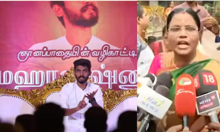 Spiritual Speaker Maha Vishnu Controversy Speech Ashok Nagar Govt School superstitious teachings - shocking government schools! Mahavishnu: ’மூடநம்பிக்கை போதனைகள்’- அதிர்ச்சியாக்கும் அரசுப்பள்ளிகள்! எழுத்தாளர் பதிவு