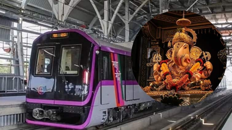 Pune Metro Services Extended Till Midnight for Ganeshotsav 24-Hour Operations on Anant Chaturdashi know the details Pune Metro: गणेशोत्सवात पुणेकरांच्या सेवेत असणार मेट्रो... वेळा अन् फेऱ्याही वाढवल्या; मध्यरात्री पर्यंत सुरू ठेवण्याचा निर्णय