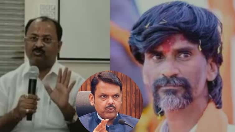 Manoj Jarange on bjp mla Rajendra Raut allegations about maratha reservation and criticism Maharashtra Politics Rajendra Raut : 'राऊत नाही तर फडणवीसांचा डाव...', आमदार राजेंद्र राऊतांच्या दम भरण्यावर मनोज जरांगेंचं रोखठोक उत्तर