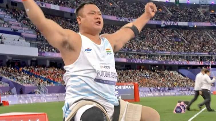 Paralympics India 2024 Hokato Hotozhe Sema wins bronze medal in shot put nagaland indian army Paralympics India 2024: 17 साल की उम्र में आर्मी जॉइन की और बॉर्डर पर गंवा दिया पैर, अब देश के लिए जीता मेडल