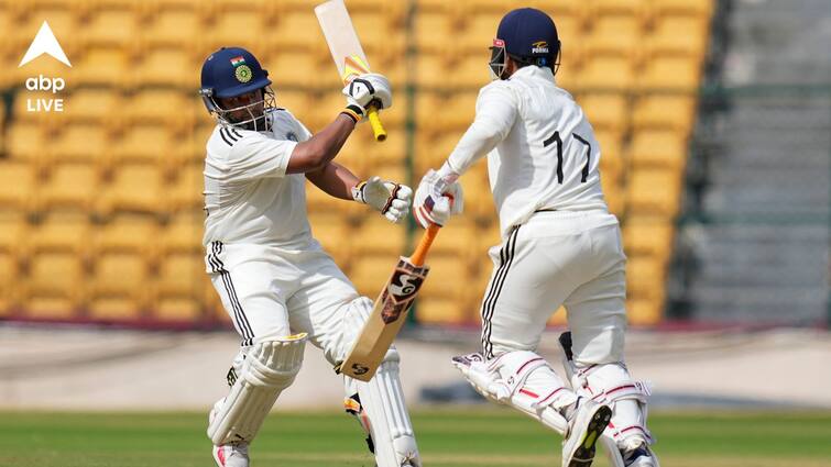 Duleep Trophy India A vs India B Day 3 highlights Sarfaraz Khan Rishabh Pant aggressive innings keep India B in hunt Duleep Trophy: দুই ইনিংসেই ব্যর্থ বাংলার অভিমন্যু, দলীপ ট্রফির ম্যাচ জমিয়ে দিলেন সরফরাজ-পন্থ