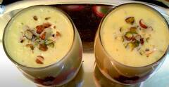 Badam Kheer : வாயில் கரையும் பாதாம் கீர்.. போர் அடிச்சா செய்து பாருங்க!