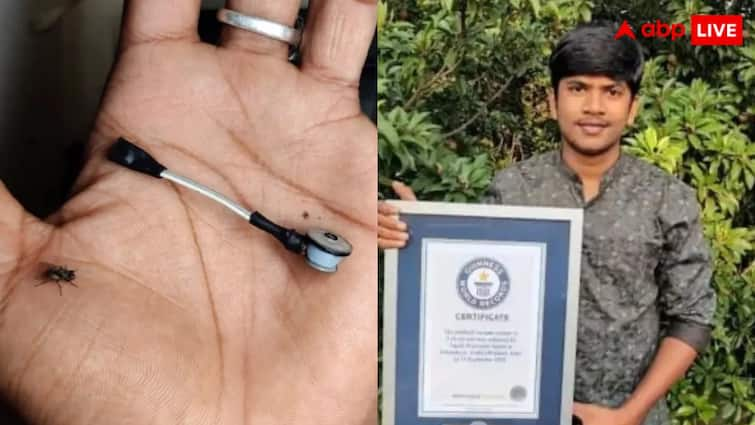 World smallest vacuum cleaner made from ball pen Goes viral on social media ये है इंडिया का टैलेंट...लिखने वाली पेन से बना दिया दुनिया का सबसे छोटा वैक्यूम क्लीनर