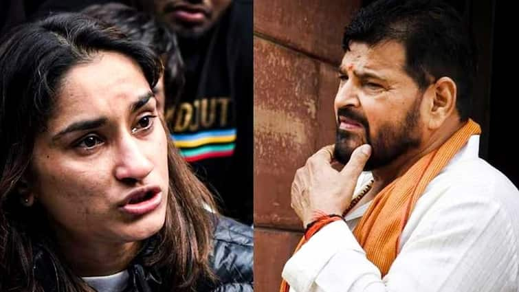 Brij Bhushan alleges Conspiracy charge against Vinesh Phogat and Bajrang Punia as they Join Congress 