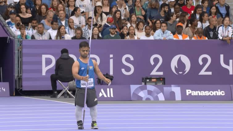 Paralympics 2024 Navdeep Singh Wins Silver In Men Javelin Throw India Record 2nd Medal On Day 10 In Paris para athletics f41 medals tally breaks personal best Paralympics 2024: Navdeep Singh Wins Silver In Men's Javelin Throw; India Record 2nd Medal On Day 10 In Paris