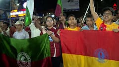 বেলঘরিয়ায় একজোট তিন প্রধানের সমর্থকরা, ফের উঠল জাস্টিস ফর আর জি কর স্লোগান