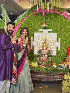 Ganesh Chaturthi 2024: Celebs Attend Festivities At Shilpa Shetty-Raj Kundra's House