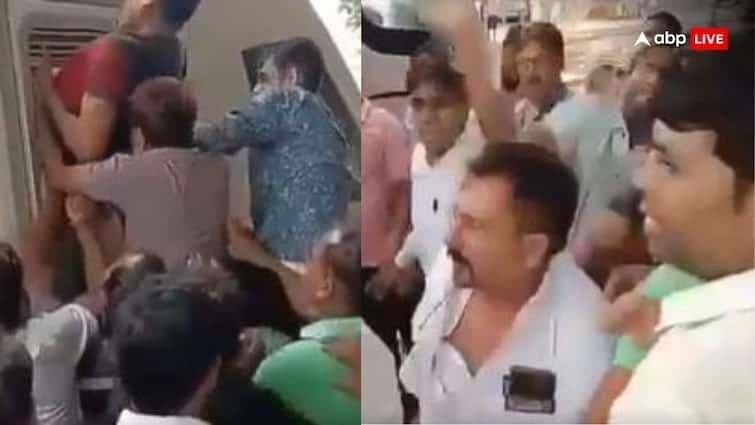 Vande Bharat Loco Pilot Fought To Train Operate In this Dispute Guard Assaulted In Rajasthan Gangapur City Vande Bharat Loco Pilot: वंदे भारत ट्रेन चलाने के लिए आपस में ही भिड़े लोको पायलट, गार्ड पर हमला, Video वायरल