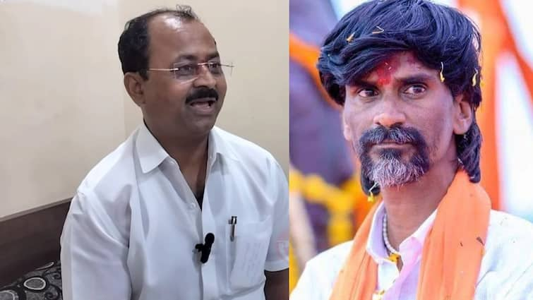 Rajendra Raut on Manoj Jarange Whose betel nut did Manoj Jarange take How is Rajesh Tope applauded in your hospital Rajendra Raut question Marathi News Rajendra Raut on Manoj Jarange : मनोज जरांगेंनी कोणाची सुपारी घेतली? तुमच्या हॉस्पिटलमध्ये राजेश टोपेंच्या टाळ्या कशा वाजतात? राजेंद्र राऊतांचा सवाल