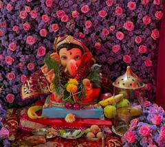 Ganesh Chaturthi 2024: સાઉથ એક્ટ્રેસ ઈશાન્યાએ કરી ગણપતિ બાપ્પાની પૂજા, જુઓ તસવીરો