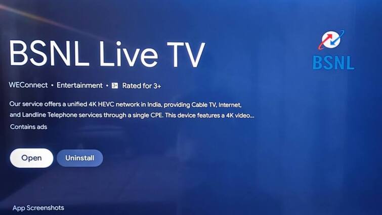 Jio, Airtel की छुट्टी करने आया BSNL Live TV App, सिर्फ इतने रुपये में पूरे महीने मिलेगा भरपूर एंटरटेनमेंट BSNL Live TV App introduced for android users check price rate how to download BSNL Live TV App Jio, Airtel की छुट्टी करने आया BSNL Live TV App, सिर्फ इतने रुपये में पूरे महीने मिलेगा भरपूर एंटरटेनमेंट