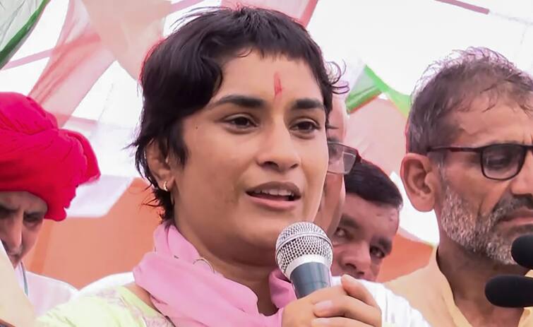 Vinesh Phogat Congress Attack On BJP For Paris Olympic 2024 Ahead Haryana Assembly Election 2024 Exclusive: 'BJP वालों ने मेडल...', पेरिस ओलंपिक को लेकर विनेश फोगाट का बड़ा दावा