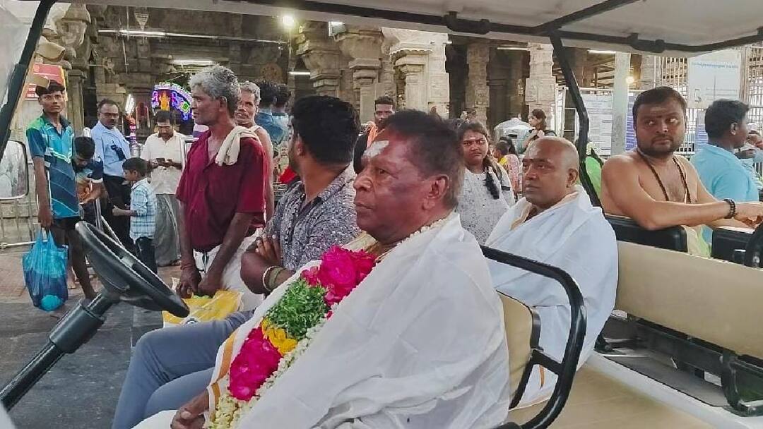 Chief Minister will not work with BJP in Puducherry - may join hands with Vijay - Rangasamy நடிகர்கள் கட்சி அறிவிப்பதால் பயப்பட தேவையில்லை: புதுச்சேரி முன்னாள் முதல்வர்