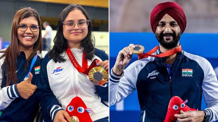 Here's a list of all the Indian para athletes who won a gold medal at the Paris Paralympics 2024.