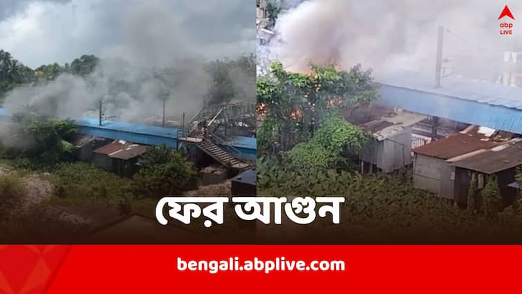 Ghutiyari Station Fire Trains not running in Sealdah Canning route Ghutiyari Station Fire: ঘুটিয়ারি শরিফ স্টেশনে আগুন, ক্যানিং শাখায় ট্রেন চলাচল আপাতত বন্ধ