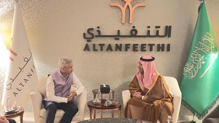 EAM S Jaishankar Saudi Arabia Visit To Attend GCC Foreign Ministers' Meeting In Riyadh EAM S Jaishankar Arrives In Saudi Arabia For 2-Day Visit, GCC Foreign Ministers' Meet On Cards