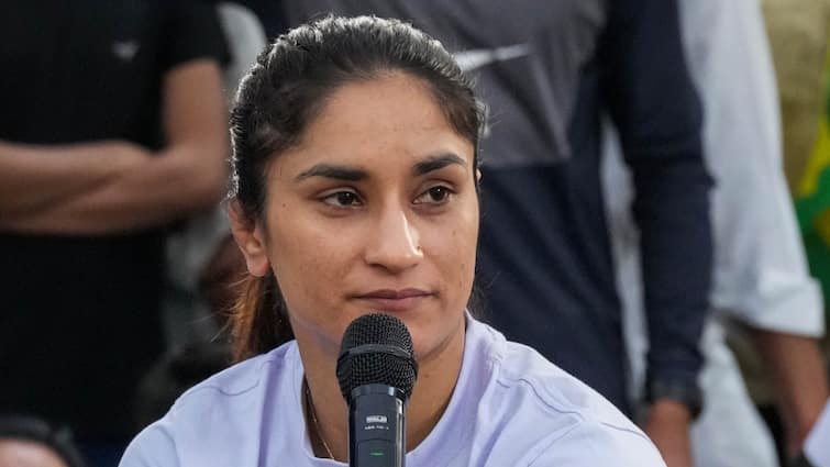 Haryana Assembly Election 2024 wrestler vinesh phogat Reaction on brij bhushan sharan singh Allegation बृजभूषण शरण सिंह के आरोपों पर विनेश फोगाट की पहली प्रतिक्रिया, बोलीं- 'उन जैसे लोग मेरे...'