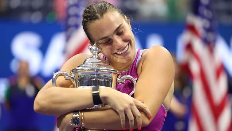 Aryna Sabalenka Wins US Open 2024 New York Womens Singles Defeats Jessica Pegula In Straight Sets Aryna Sabalenka Wins Maiden US Open Crown, Defeats Home Favourite In Straight Sets