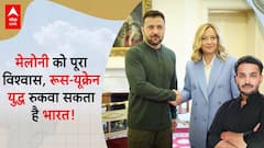 Zelensky Seeks To Stop Ukraine-Russia War, Giorgia Meloni Says Only India Can Help | ABP Live