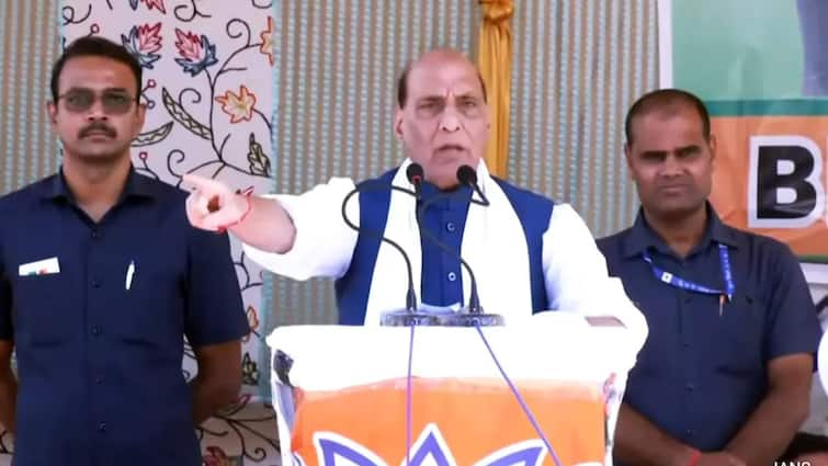 Rajnath Singh said that POK residents should join India and ready to talk Pakistan if they stop terrorism in Jammu Rajnath Singh: భారత్‌లో చేరాలని పీఓకే ప్రజలకు రాజ్‌నాథ్‌సింగ్‌ పిలుపు - బాగా చూసుకుంటామని హామీ