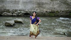 Nabha Natesh: ఊరమాస్ లా కనిపించే ఇస్మార్ట్ పోరీ నభా పద్ధతిగా లంగా ఓణీ వేసింది!