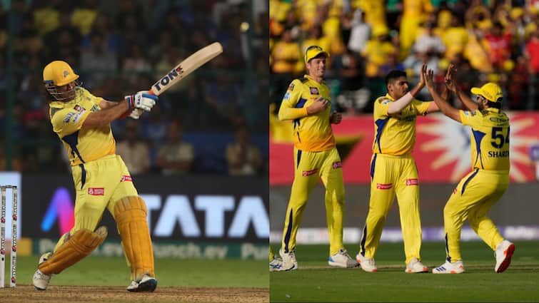 धोनी ने जड़ा 100 मीटर लंबा छक्का, CSK पर अपने ही शिष्य को नहीं बख्शा