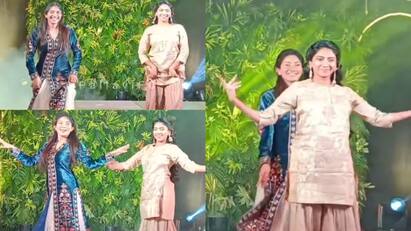 Sai Pallavi enjoyable dance at her sister pooja kannan video goes viral online Watch Video : இது சூப்பர்.. செம்ம ஆட்டம் போட்ட சாய் பல்லவி... தங்கை திருமணத்தில் கும்மாளம்தான்..
