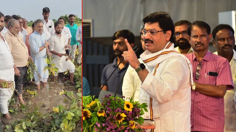 Sambhajiraje chhatrapati challenge to Dhananjaya Munde on issue of farmers of marathwada and What kind of program are you taking? Sambhajiraje chhatrapati: ... तर समोरासमोर बोलू; संभाजीराजेंचं धनंजय मुंडेंना चॅलेंज; कसले कार्यक्रम घेता, म्हणत डिवचलं