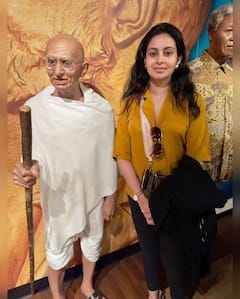 Abhinaya: టుస్సాడ్స్ మ్యూజియంలో అభినయ- అమ్మడు ఫన్నీ ఫోజులు చూశారా?