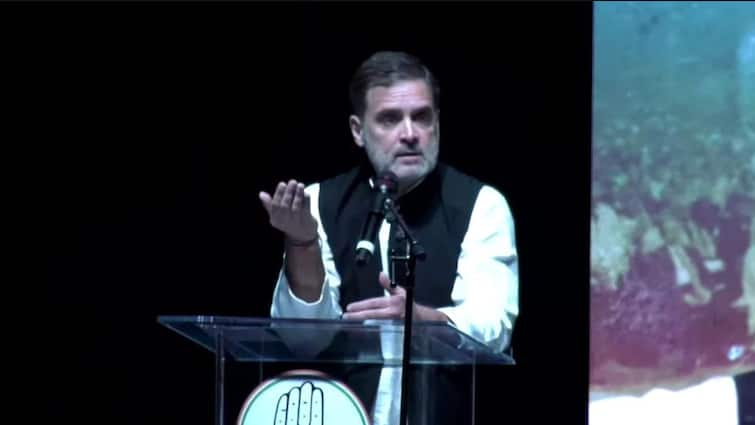 Rahul Gandhi in United states says RSS Believes Women Should Stay At Home 