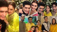 रेखा से लेकर कृति सेनन तक, मनीष मल्होत्रा के घर बप्पा के दर्शन करने पहुंचे ये सितारे, सामने आईं इनसाइड तस्वीरें