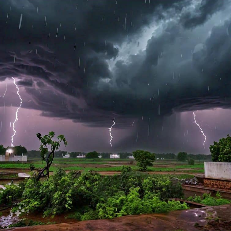 In the last 24 hours it rained in 80 taluks, in Umarpada received 6 and a half inches of water in 2 hours Gujarat Rain : છેલ્લા 24 કલાકમાં 80 તાલુકામાં વરસ્યો વરસાદ, ઉમરપાડામાં 2 કલાકમાં સાડા 6 ઇંચ વરસતા જળબંબાકારની સ્થિતિ