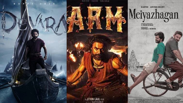 Devara ARM and other movies releasing on september month September Movie Release: தி கோட் படம் பாத்தாச்சா? அப்படியே இந்த மாதம் வெளியாகும் படங்களின் லிஸ்டை பாருங்க