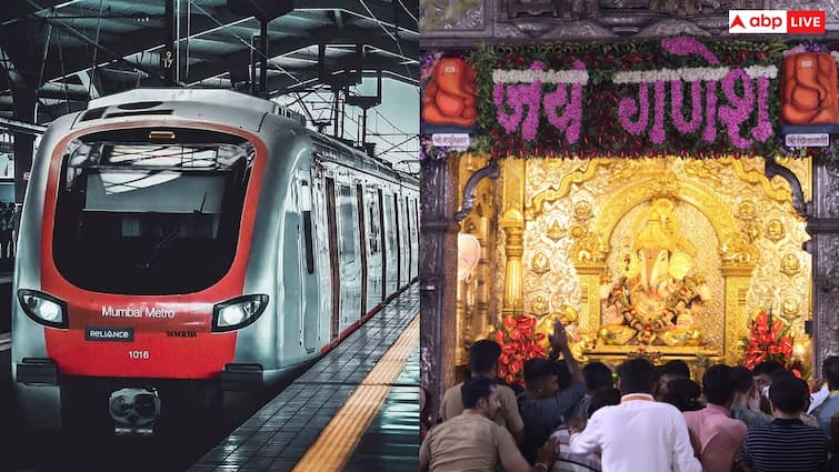 Mumbai Metro Updates Good news for Devotee Rail Services extended during Ganesh Chaturthi 2024 Check Timing Mumbai Metro Timings: गणपति बप्पा के दर्शन कर देर रात घर जाना हुआ और आसान, मुंबई मेट्रो ने दी ये बड़ी खुशखबरी