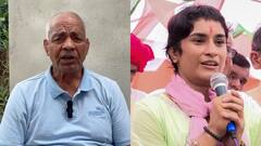 विनेश फोगाट के चुनाव लड़ने पर चाचा महावीर फोगाट का बड़ा बयान, 'मैं दुखी हूं'