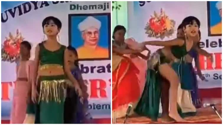 Viral Video Of Girl Performing On Tamannaah Bhatia Stree 2 Song Aaj Ki Raat Sparks Debate On Social Media Watch Young Girl's Performance On Tamannaah Bhatia's 'Aaj Ki Raat' At School Function Goes Viral, Sparks Debate