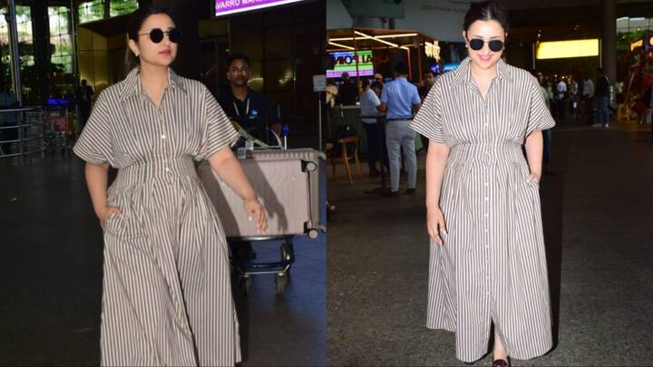 Parineeti Chopra Airport Look : बॉलीवुड एक्ट्रेस परिणीति चोपड़ा को हाल ही में पैपराजी ने एयरपोर्ट पर स्पॉट किया. जहां उनका स्टाइलिश लुक देखने को मिला.