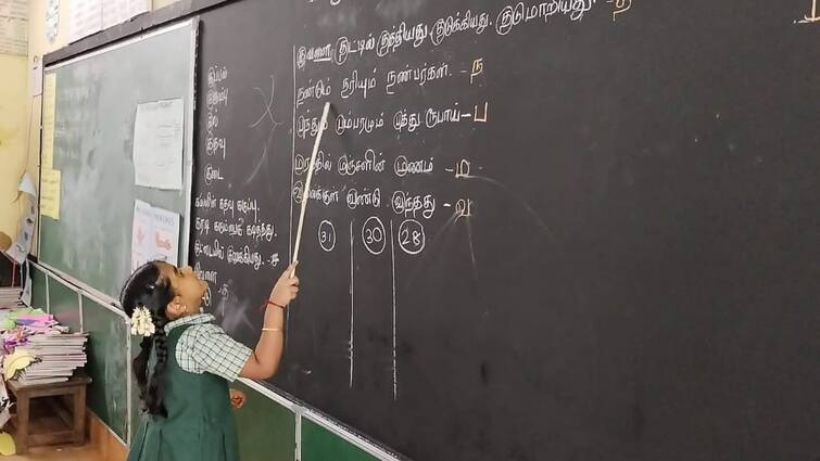 Kavaninga, who everyone books  properly- the student turned teacher வேலைநிறுத்த போராட்டத்தில் ஆசிரியர்கள் - ஆசிரியராக மாறிய பள்ளி மாணவி - நடந்தது என்ன?