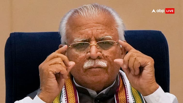 Manohar Lal Khattar reaction on Rao Inderjit Singh comment on CM post केंद्रीय मंत्री राव इंद्रजीत सिंह बोले- 'लोग चाहते हैं मैं CM बनूं', इस पर खट्टर ने कही ये बड़ी बात