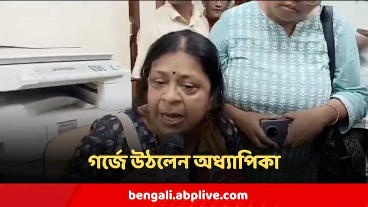 North Bengal Medical College Protest Student Gets Molestation Threat Lady Professor Reacts North Bengal Medical College Protest : 'এটা আমায় কান দিয়ে শুনতে হল' ছাত্রীকে 'ধর্ষণের হুমকি', গর্জে উঠলেন নেফ্রলজির অধ্যাপিকা