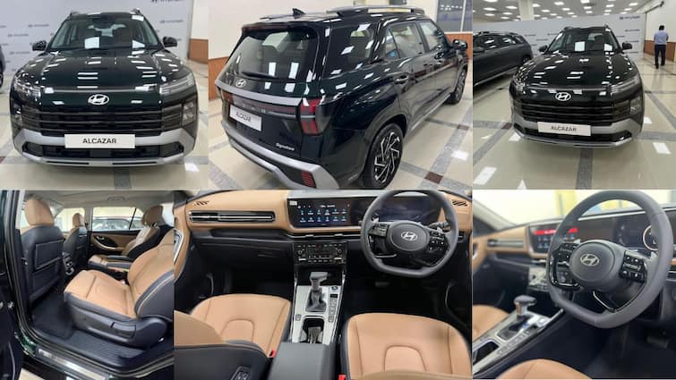 Hyundai Alcazar Facelift 2024 Launched in India Check Price New Features Engine Options Alcazar Facelift: கிரேட்டாவிற்கு டஃப் கொடுக்கும் ஹுண்டாய் அல்கசார் ஃபேஸ்லிப்ட் - காரின் அம்சங்கள், வசதிகள் என்ன?