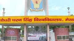 मेरठ की CCS यूनिवर्सिटी में 300 करोड़ के घोटाले वाले पोस्टर से हड़कंप, तस्वीरों संग लगाए आरोप