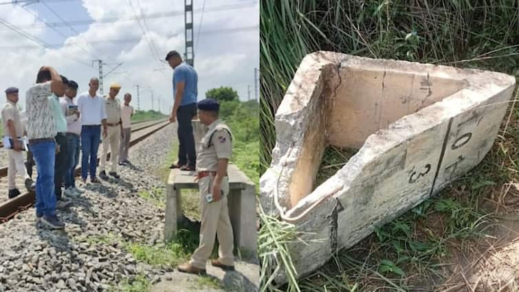 अजमेर में ट्रेन को पलटाने की साजिश नाकाम, ट्रैक पर रखे गए थे सीमेंट ब्लॉक, 1 KM तक मिले टुकड़े