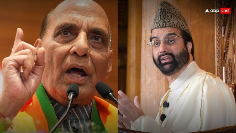 'शरद यादव को मैंने ही बात करने भेजा था', राजनाथ सिंह के इस दावे से मच गई हलचल तो क्या बोले हुर्रियत नेता मीरवईज और डी राजा? Hurriyat Leader Mirwaiz Umar Farooq reaction on Rajnath Singh Claim for sending Sharad Yadav and D Raja to talk separatists in 2016 'शरद यादव को मैंने ही बात करने भेजा था', राजनाथ सिंह के इस दावे से मच गई हलचल तो क्या बोले हुर्रियत नेता मीरवईज और डी राजा?